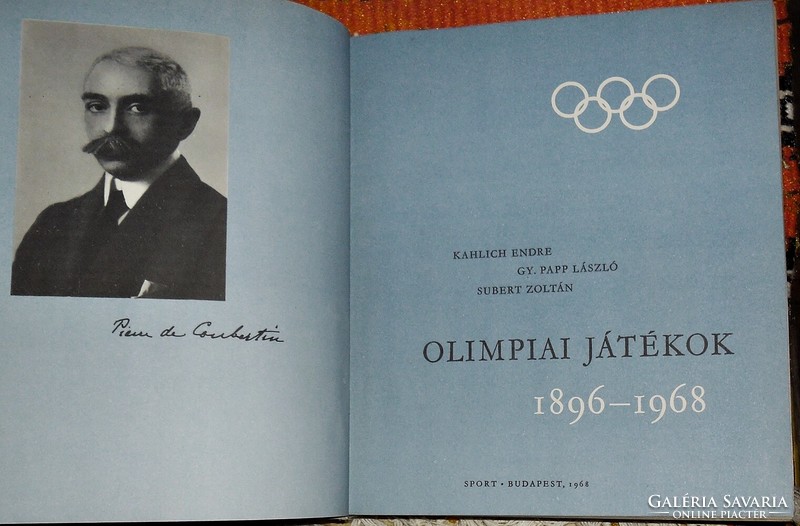 Olimpiai játékok 1896-1968