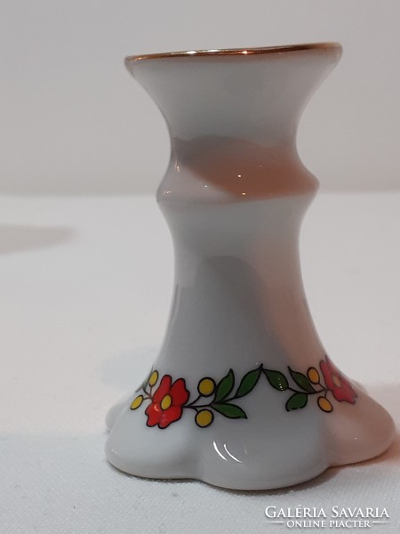 Kalocsa hand painted candle holder