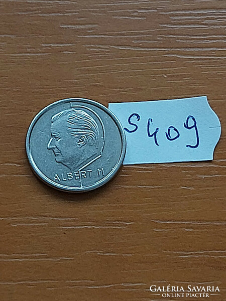 Belgium belgie 1 franc 1997 steel nickel, ii. King Albert s409