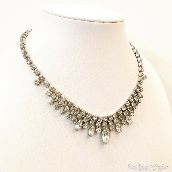 Weiss 1950's crystal necklace