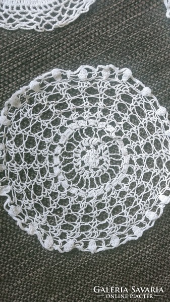 New crocheted tablecloths - 6 pcs