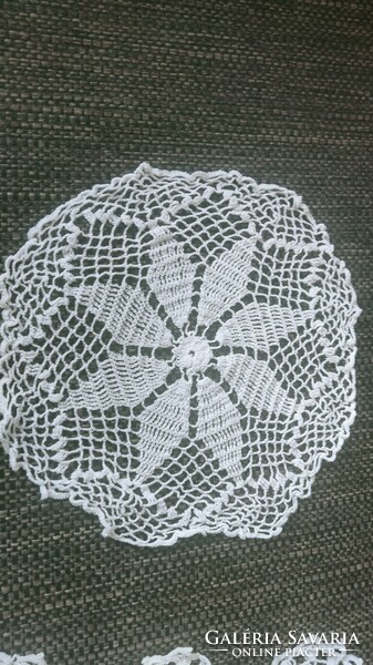 New crocheted tablecloths - 6 pcs