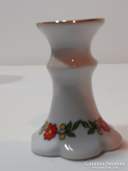 Kalocsa hand painted candle holder