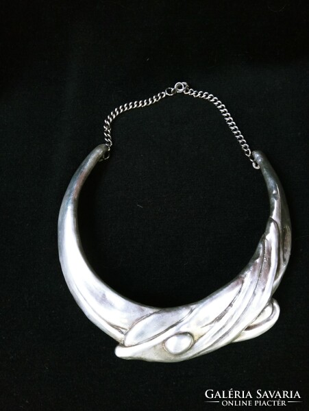 Silver necklace 