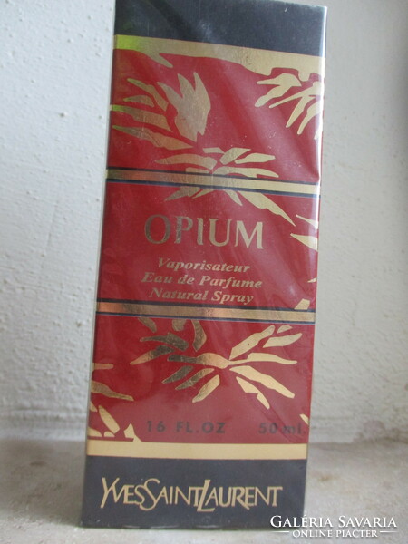 Vintage yves saint laurent opium eau de parüm 50 ml, unopened packaging