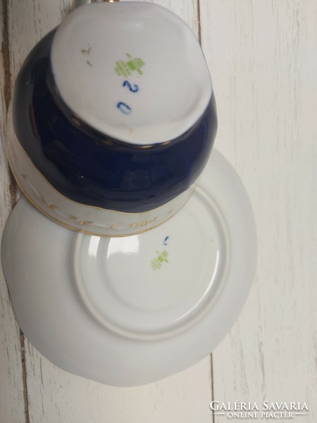Zsolnay Pompadur porcelán teáscsésze