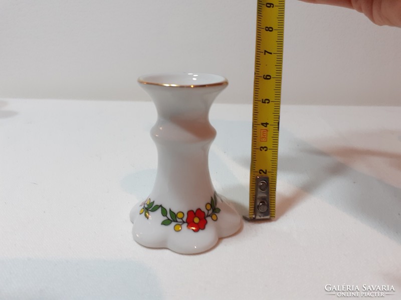 Kalocsa hand painted candle holder