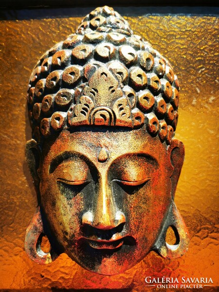 BUDDHA FA FALI MASZK, 30 cm,