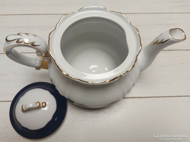 Zsolnay pompadour porcelain teapot