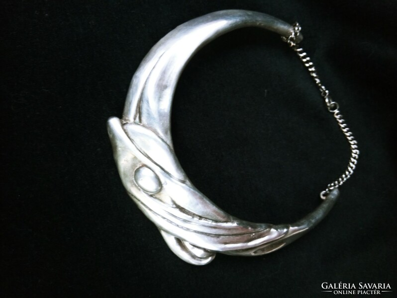 Silver necklace 