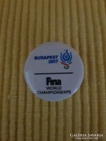 Fina 2017. Relic, badge, souvenir new