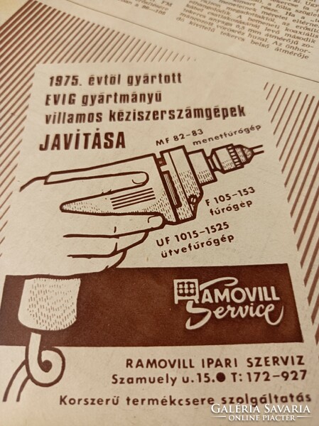 1977 / Àprilis handyman/ for birthday/Christmas.