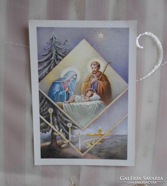 Karácsonyi képeslap 12.: Szent Család