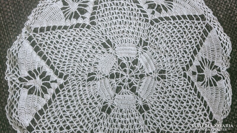 New, hand crocheted / decorative tablecloths