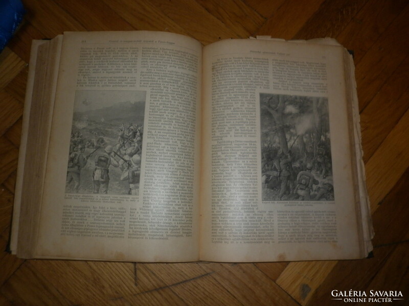 Antique book History of the World War in Tolnay 1914-15