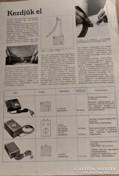 Tt. Hobby, railway, field table modeling newspaper, - 2 -32 sheets, 1970s
