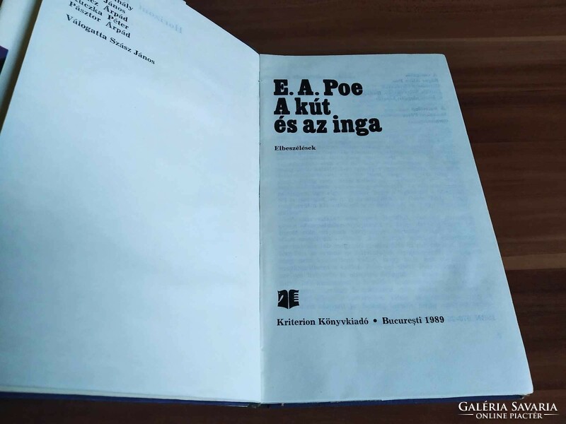 E. A. Poe: A kút és az inga, 1989