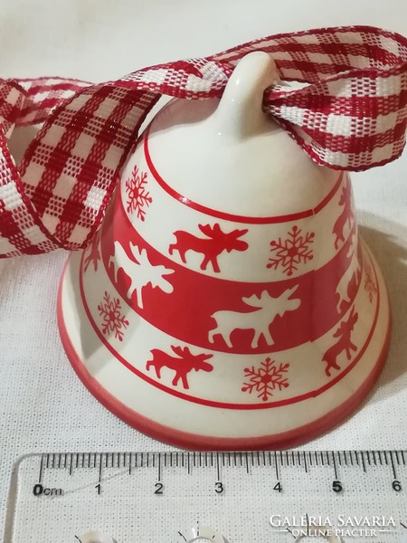 Christmas porcelain bell.