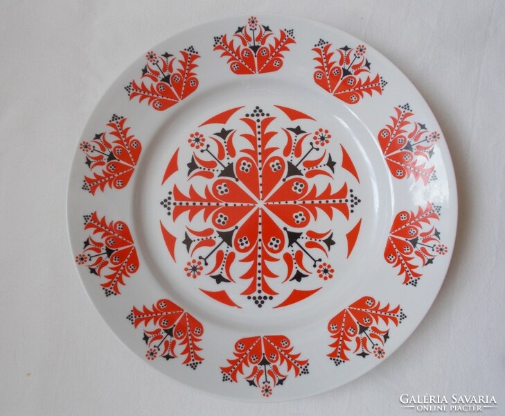 Hollóház wall plate, decorative plate