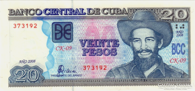 KUBA 20 peso 2008 UNC