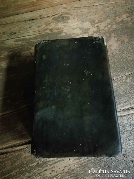 Károli Gáspár féle Biblia, 1835-ös kiadás, Magyar nyelvű, bőr kötéses antik Biblia, szentírás