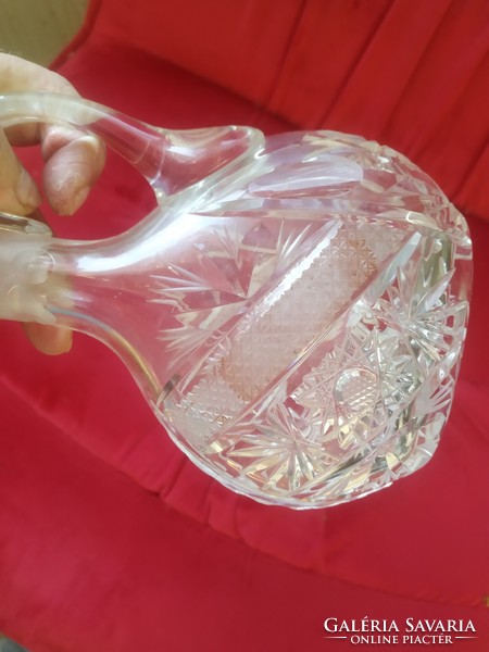 Antique, crystal perfume holder, decorative glass for sale!