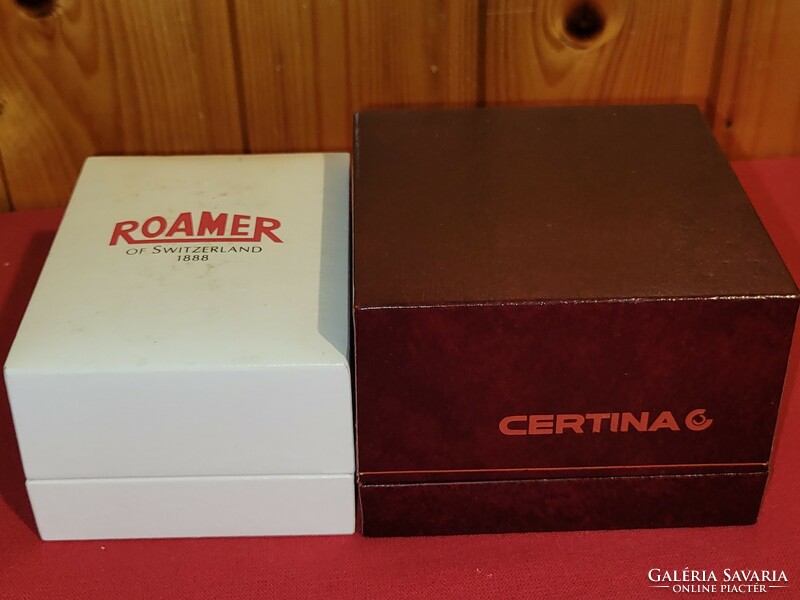 Certina roamer watch boxes