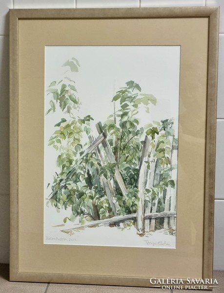 Tömpe emöke: cultural struggle (48.5 x 32 cm watercolor cardboard)