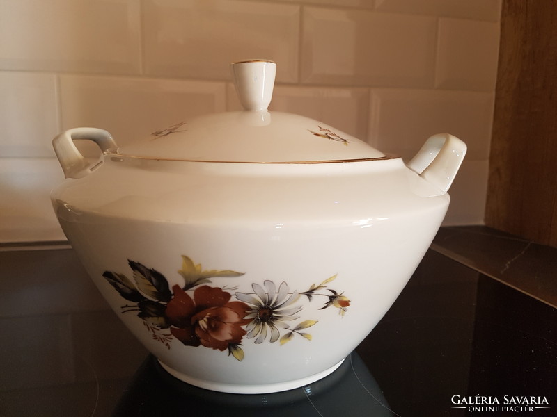 Lowland porcelain soup bowl