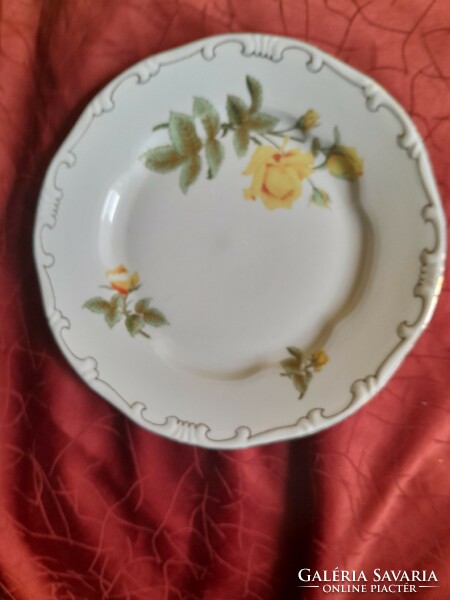 Zsolnay  tollazott lapos tányér