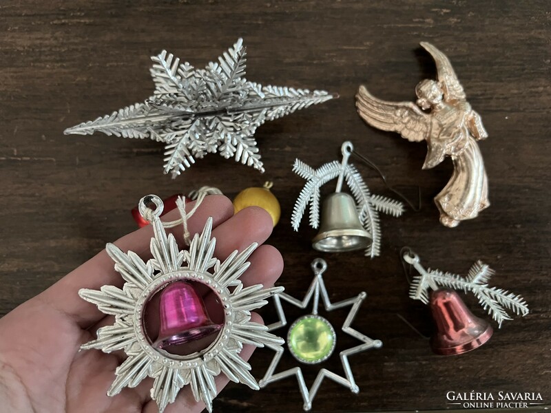 Old plastic Christmas tree decoration package