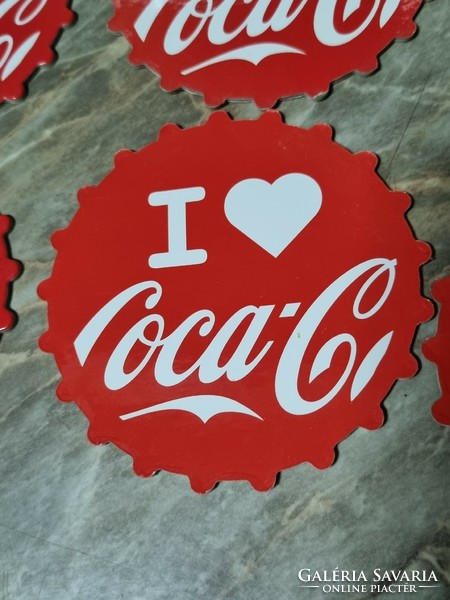 6 Pcs. Coca cola cup coaster