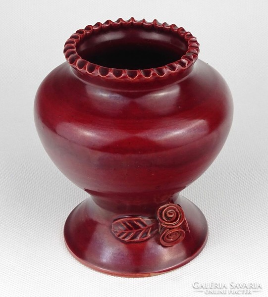 1P974 art ceramic vase lignifer 12.5 Cm