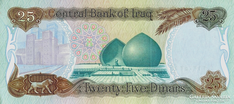 Irak 25 dinár 1986 UNC