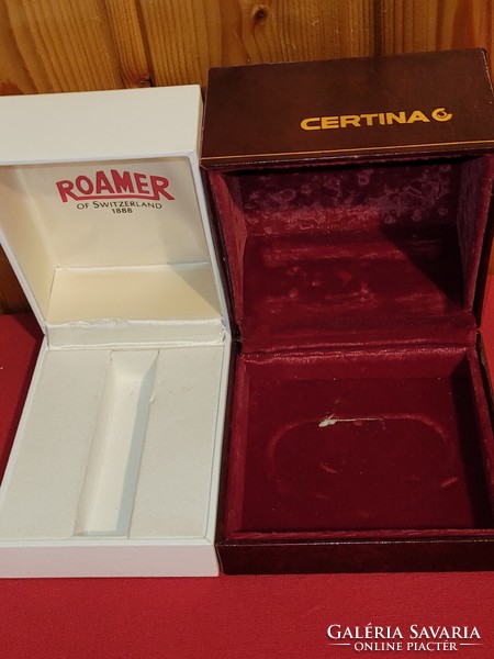 Certina roamer watch boxes