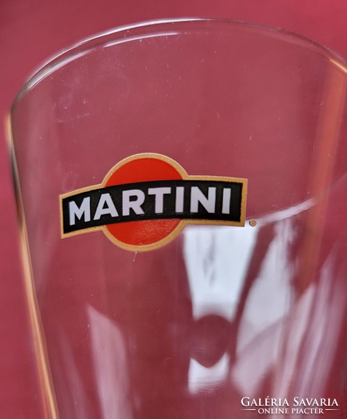 Martini üveg pohár