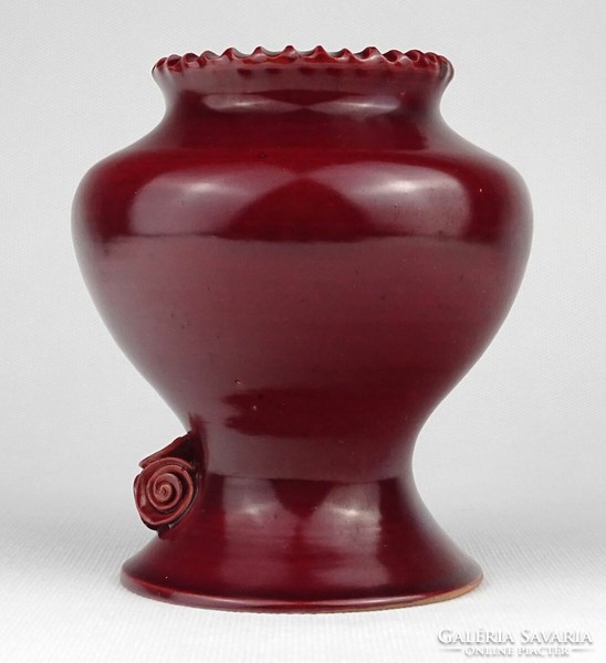 1P974 art ceramic vase lignifer 12.5 Cm