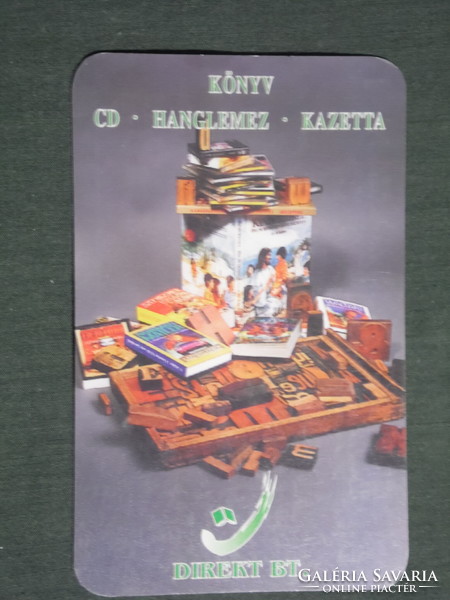Card calendar, Seneca, Alexandra, Zrínyi bookstore, Pécs, Mohács, Szigetvár, 1994, (3)