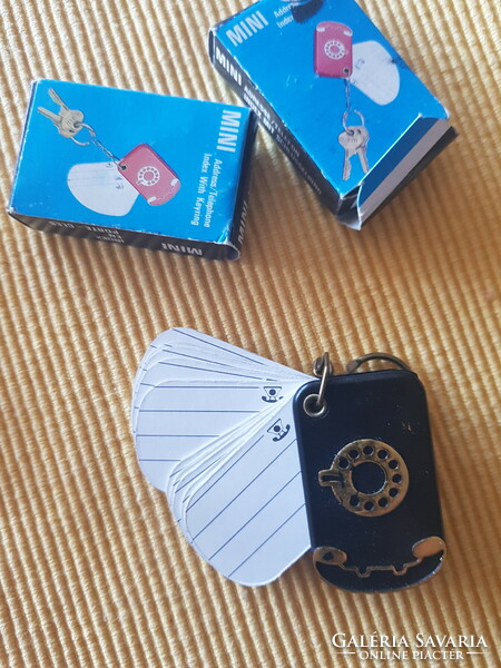 For collectors, relic, with old tekephone booklet, key holder
