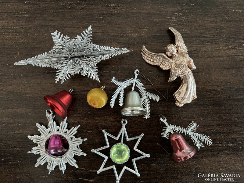 Old plastic Christmas tree decoration package