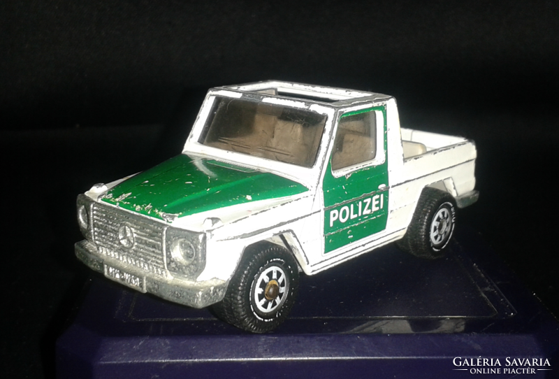 Siku 1044 Mercedes Benz 280GE "Polizei" 1/55 - Made in W.Germany - fém alj