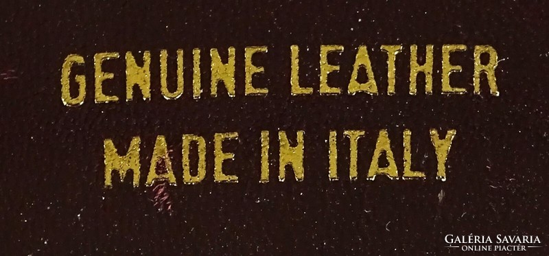 1P616 Valódi olasz bőr számzáras diplomata táska