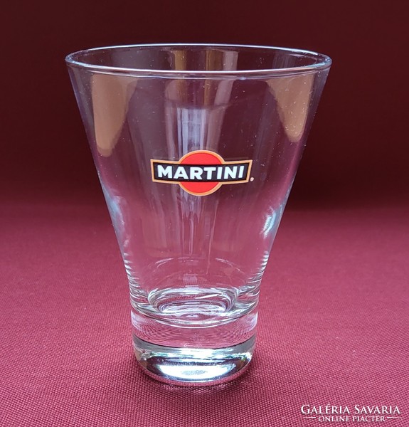Martini üveg pohár
