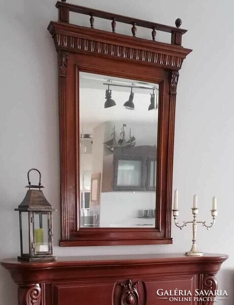 Beautiful large German mirror