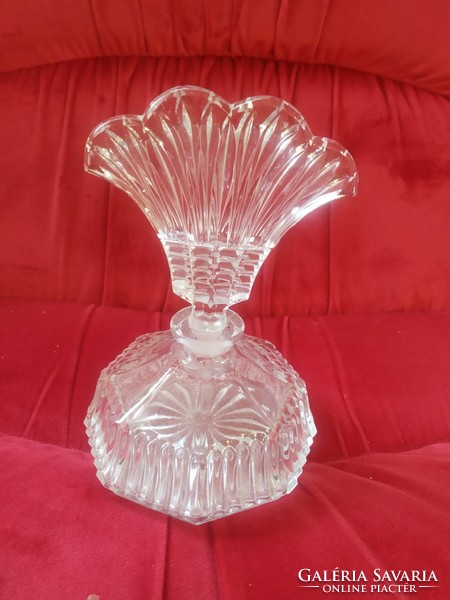 Antique, crystal perfume holder, decorative glass for sale!
