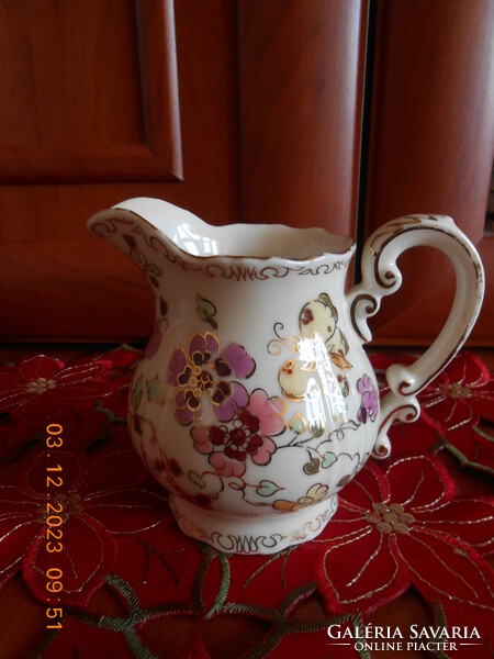 Zsolnay butterfly milk spout for tea set