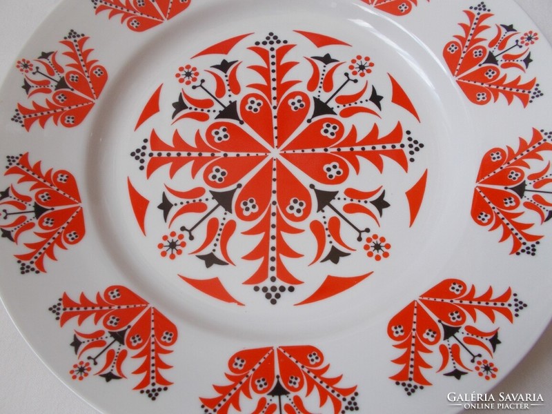 Hollóház wall plate, decorative plate