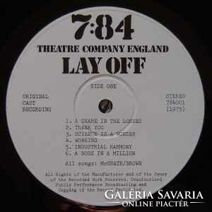 7:84 Theatre Company England, John McGrath, Mark Brown - Lay Off (LP, Album)