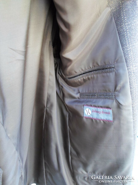 Men's jacket 6. (Brown checkered, johnny bench)
