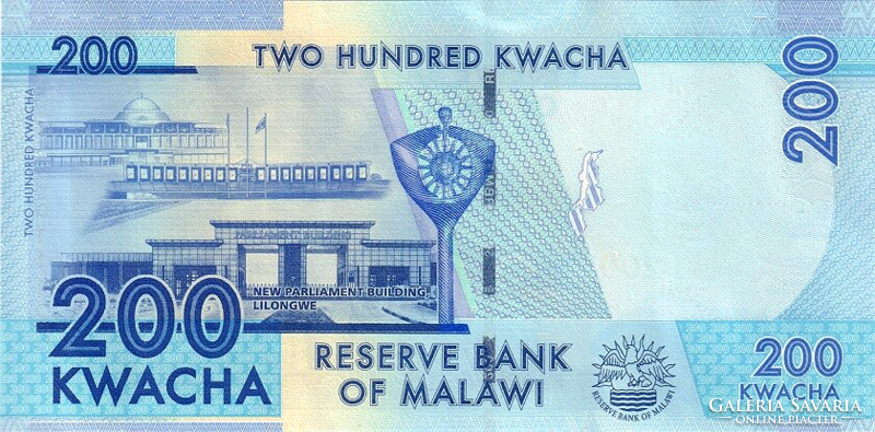 Malawi 200 Kwacha 2021 UNC